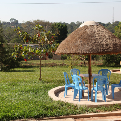 Scenery at the café